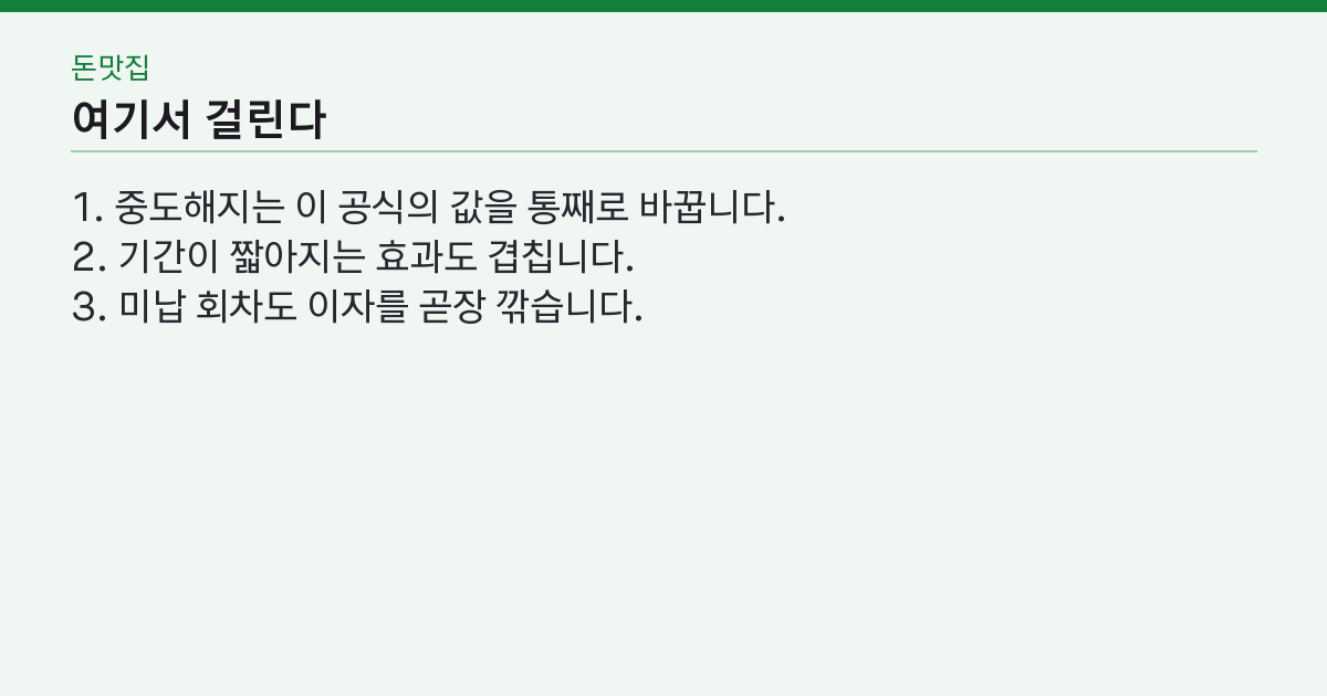 실패하는 지점 3가지